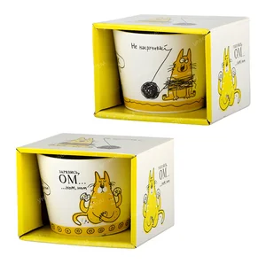 КерамСтрой Кружка 430мл. Коты MIX BRJD0182-895