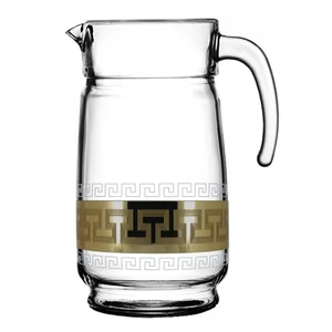 ГУСЬ ХРУСТАЛЬНЫЙ Кувшин Греческий узор GE03-3324/S